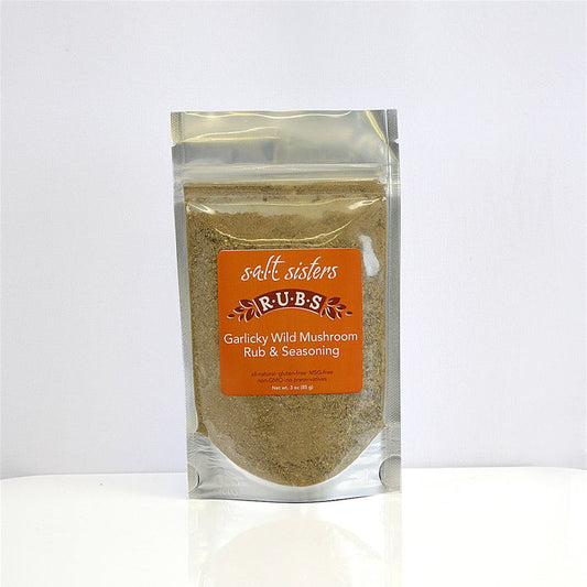 Garlicky Wild Mushroom Rub & Seasoning 3oz