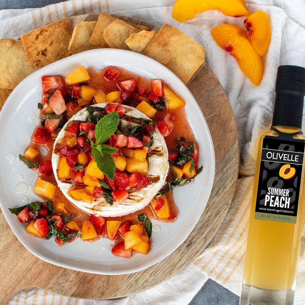 Infused Vinegars from Olivelle (Summer Peach White - 500ml)