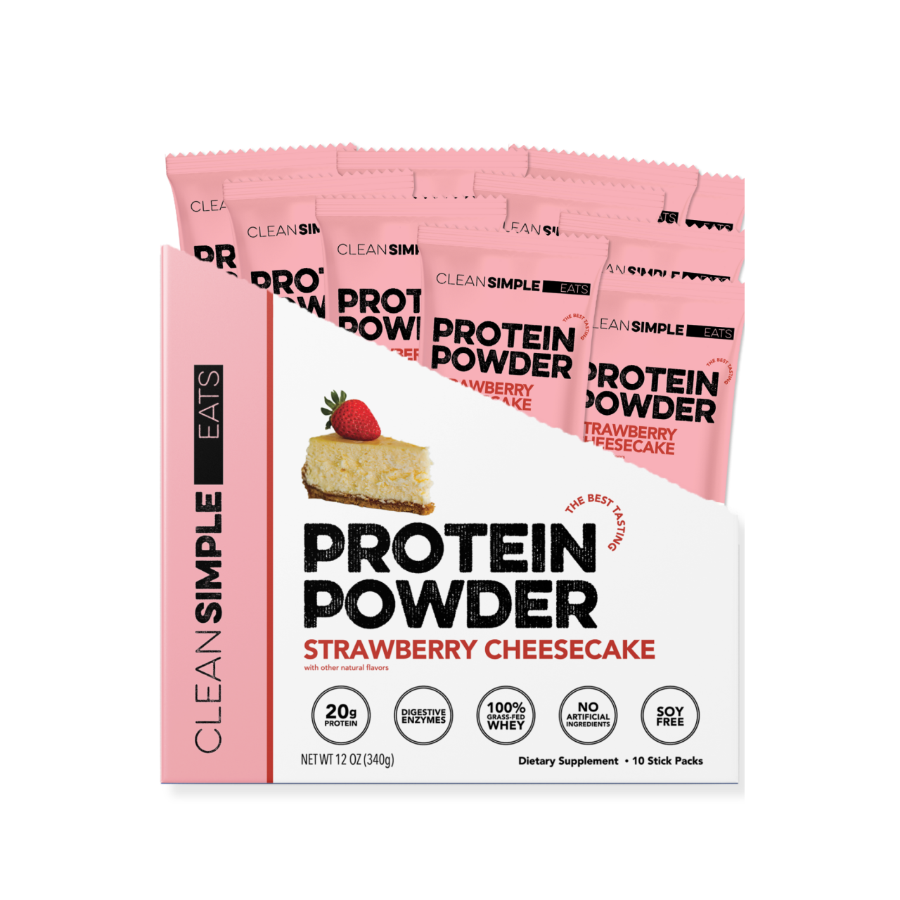 CSE - Strawberry Cheesecake Protein Powder - Single Serving Packet