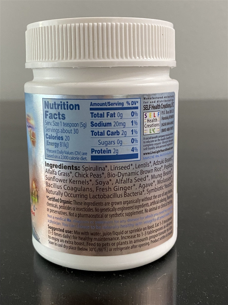 LightYearsAhead Prebiotic Probiotic SuperFood (GlutenFree)