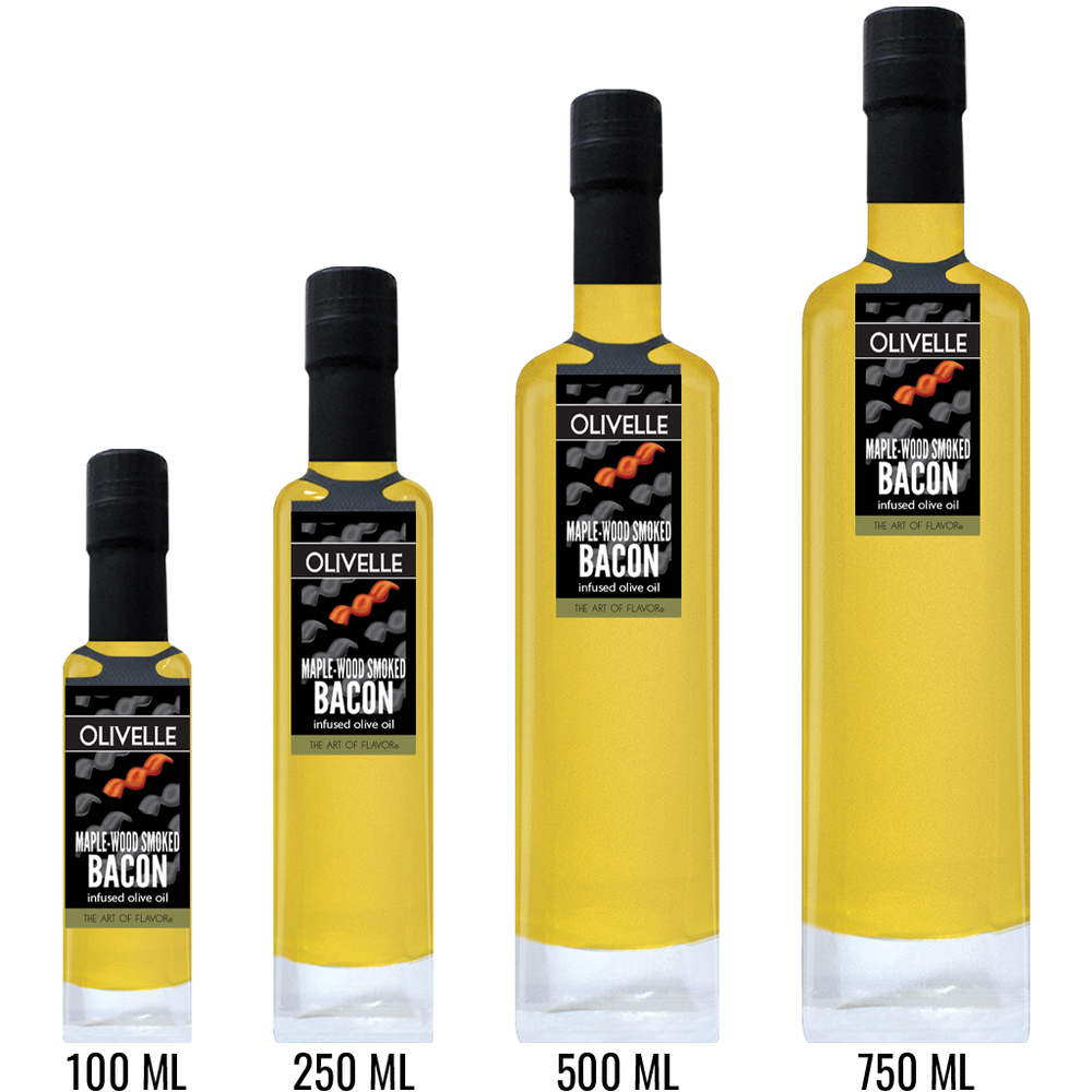 Infused Olive Oil from Olivelle (Maple-Wood Smoke Bacon - 500ml)