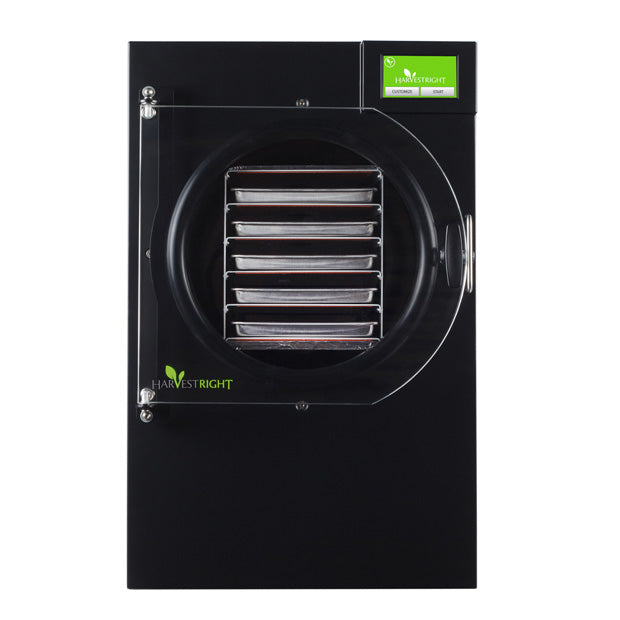 NEW -Harvest Right - Medium 5 Tray Freeze Dryer - Black w/ Mylar Starter Kit