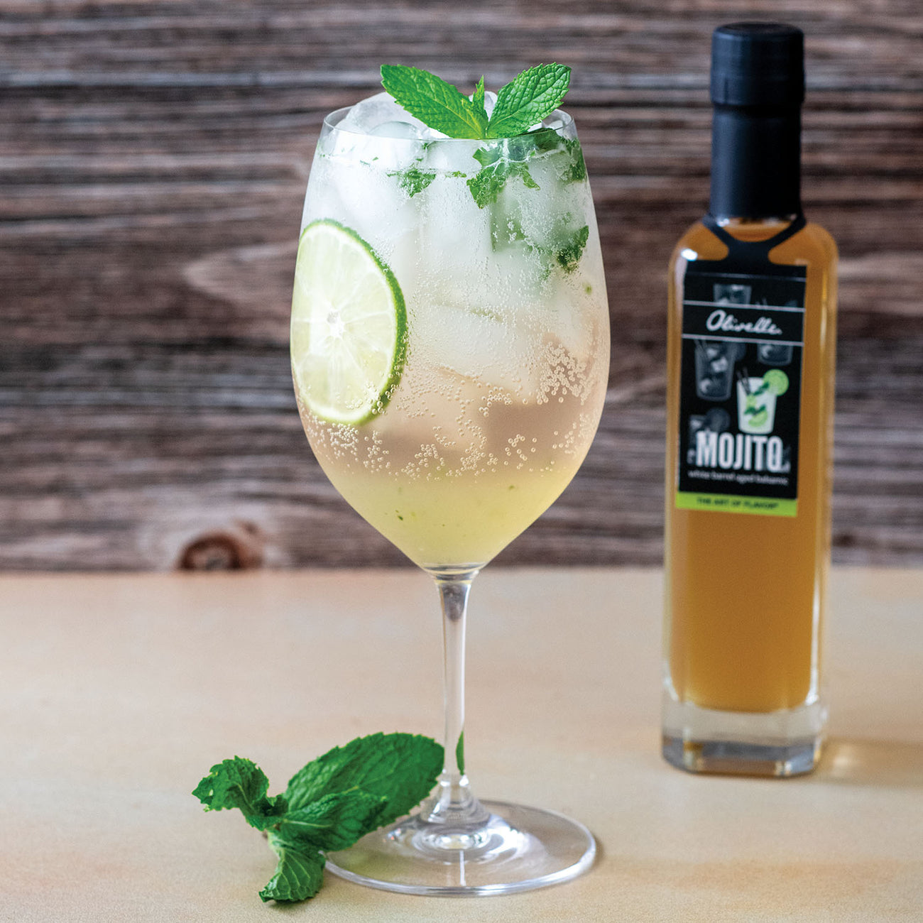 Infused Vinegars from Olivelle (Mojito White Barrel Aged - 750ml)