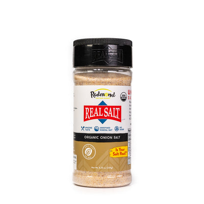 Organic Onion Salt 8.25 oz. Shaker