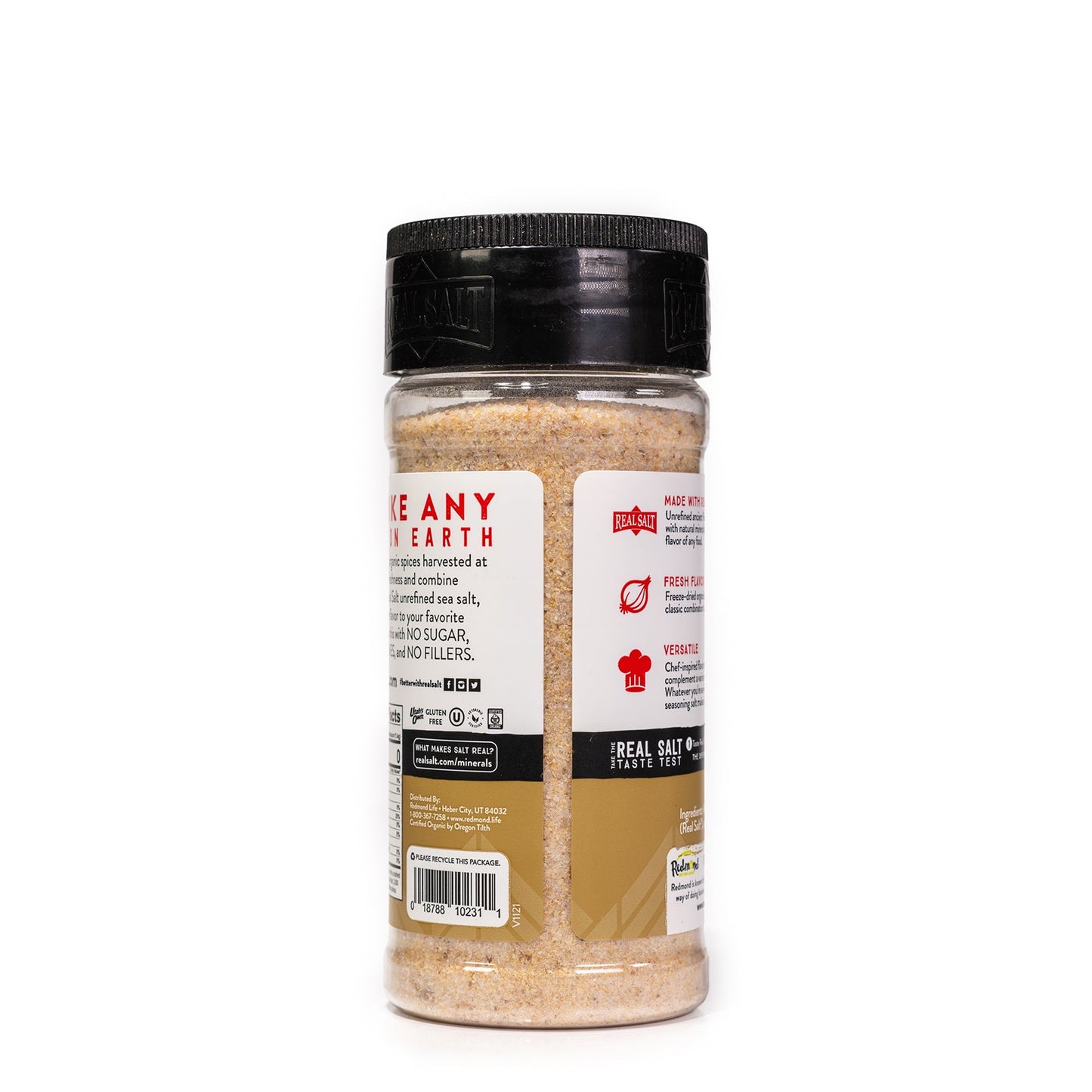 Organic Onion Salt 8.25 oz. Shaker