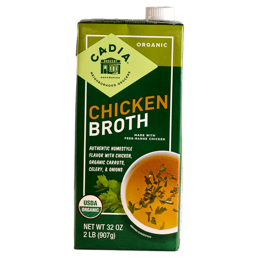 Cadia Free Range Chicken Broth ORGANIC 32oz