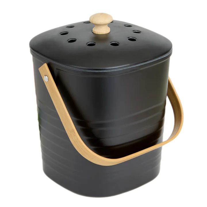 Bamboo / Melamine Composter - BLACK