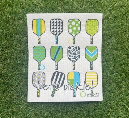 Wet-it! Swedish Cloth - Pickle Paddle Fun 6.75in.x8in.