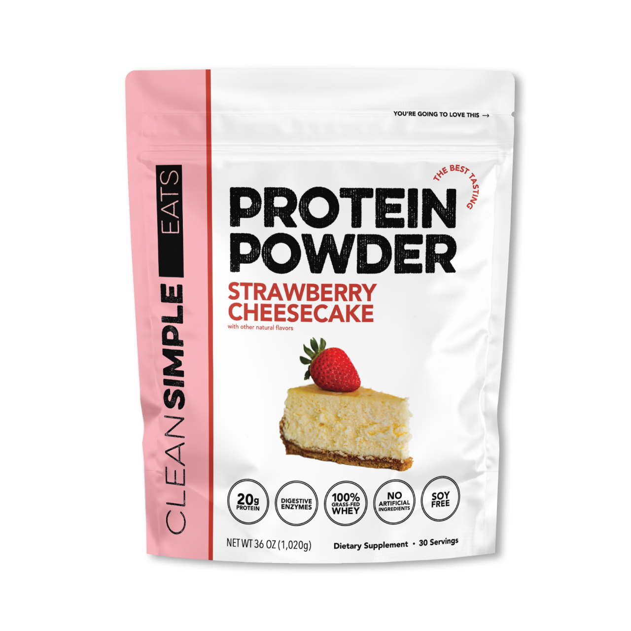 CSE - Strawberry Cheesecake Protein Powder - 30 serving bag