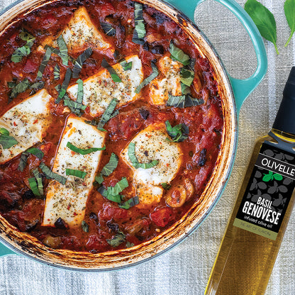 Infused Olive Oil from Olivelle (Basil Genovese - 500ml)