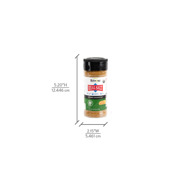 Organic Season Salt 8.25 oz. Shaker