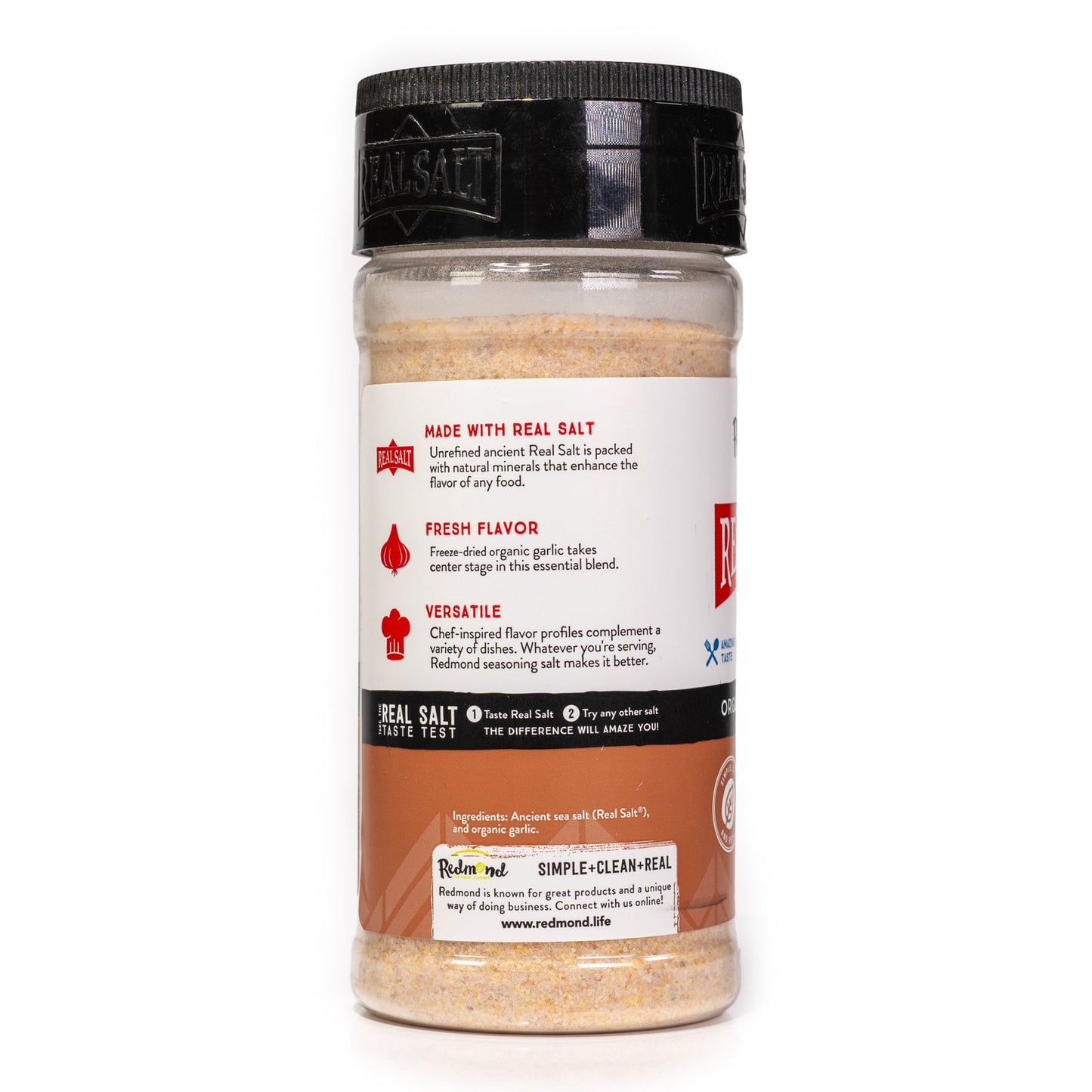 Organic Garlic Salt 8.25 oz. Shaker
