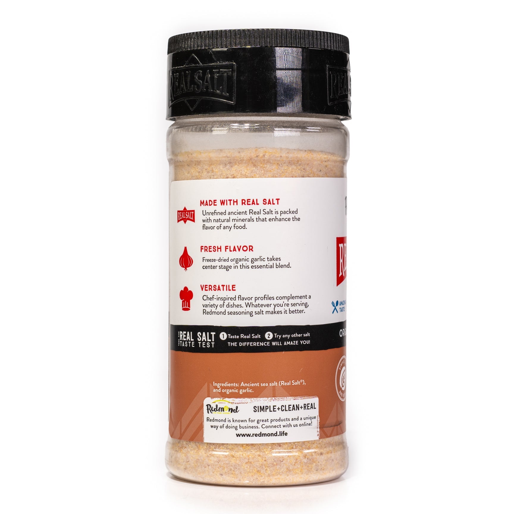 Organic Garlic Salt 8.25 oz. Shaker