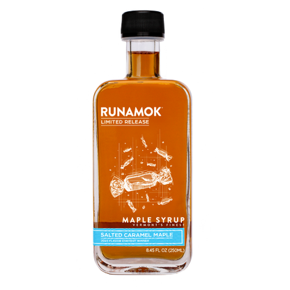 Salted Caramel Non-Organic Maple Syrup 8.45 fl. oz. -250ml