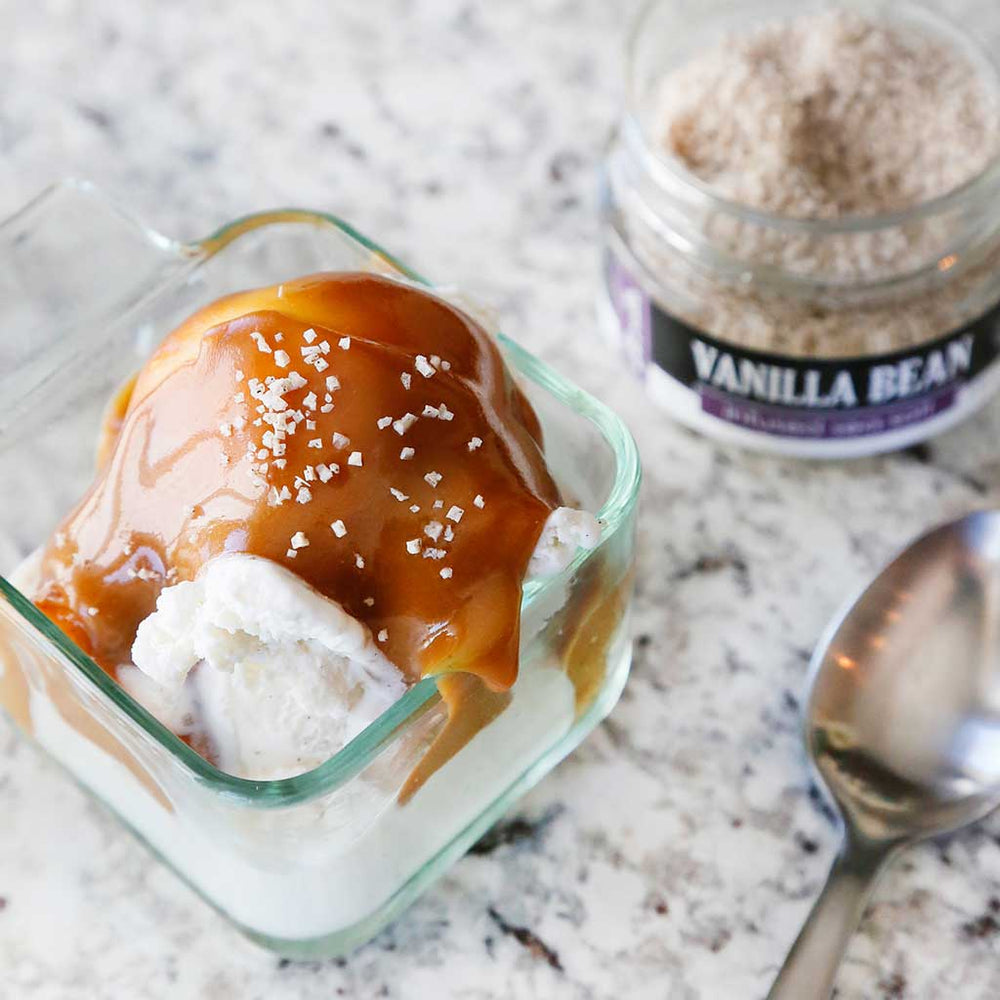 Vanilla Bean Sea Salt 3.5 oz. (100g)