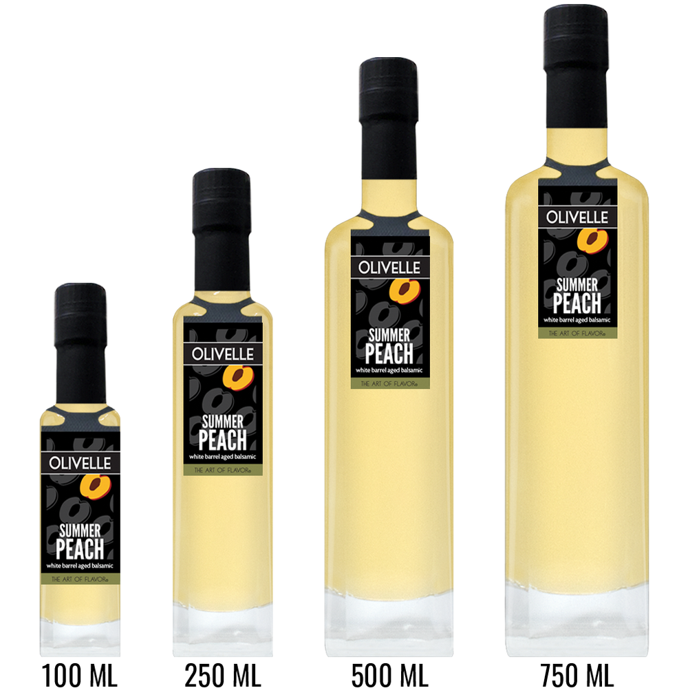 Infused Vinegars from Olivelle (Summer Peach White - 500ml)