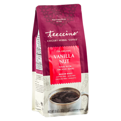 Teeccino Vanilla Nut 11oz Foil Bag