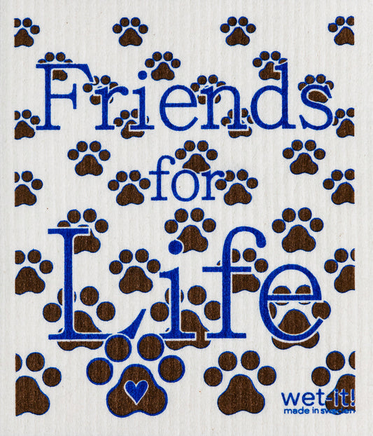 Wet-it! Swedish Cloth - Paws 6.75in.x8in.