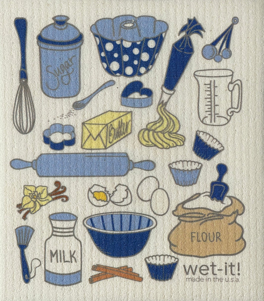 Wet-it! Swedish Cloth - Baking Time 6.75in.x8in.