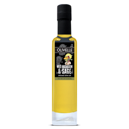 Infused Olive Oil from Olivelle (Wild Mushroom & Sage - 250ml)