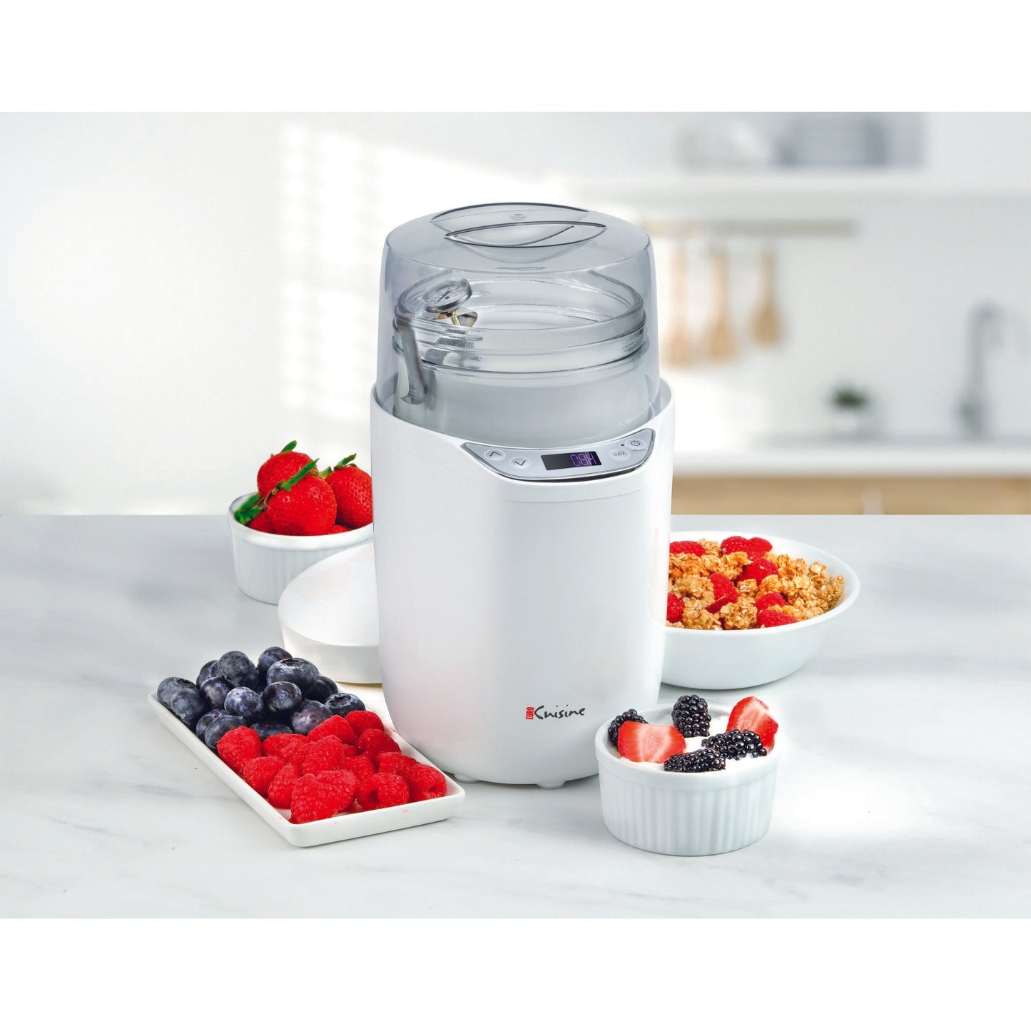 EuroCuisine YM260 Yogurt and Greek Yogurt Maker (White))