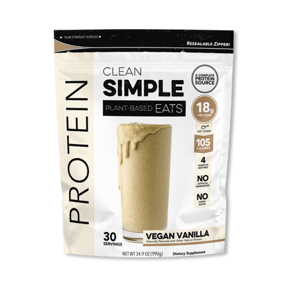 CSE - Vegan Vanilla Protein Powder - 30 servings bag