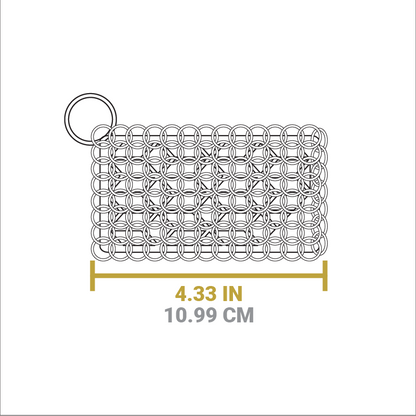 Lodge Red Chainmail Scrubbing Pad