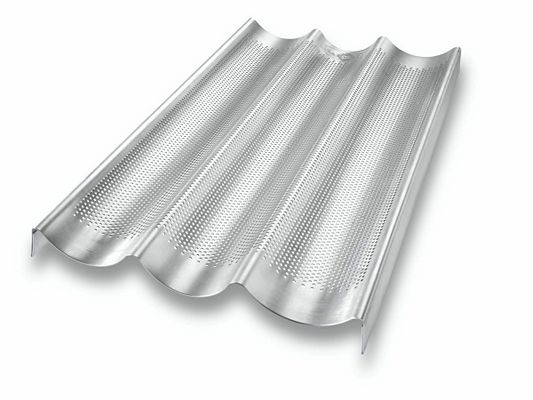 USA French Baguette Pan Non-stick  (3 Channel)