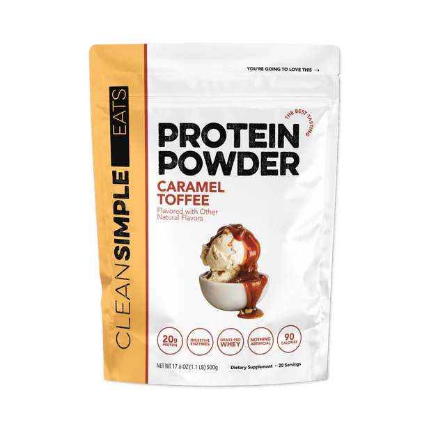 CSE - Caramel Toffee Protein Powder - 20 serving bag
