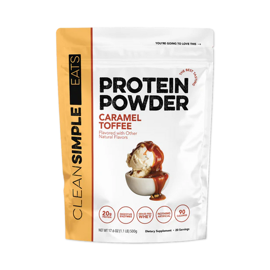 CSE - Caramel Toffee Protein Powder - 20 serving bag