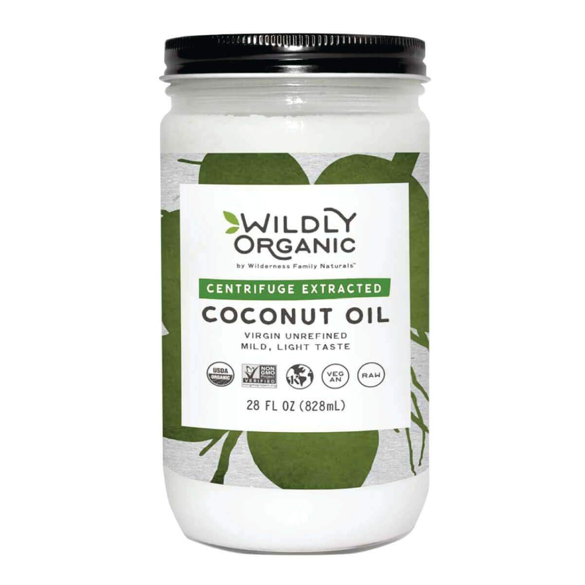 Coconut Oil Extra Virgin Raw Centrafuge Extracted 28 fl oz