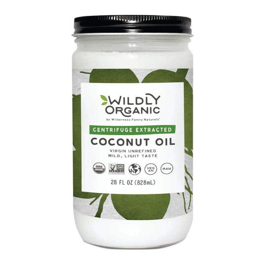Coconut Oil Extra Virgin Raw Centrafuge Extracted 28 fl oz