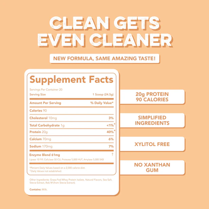 CSE - Coconut Cream Protein Powder - 20 serving bag