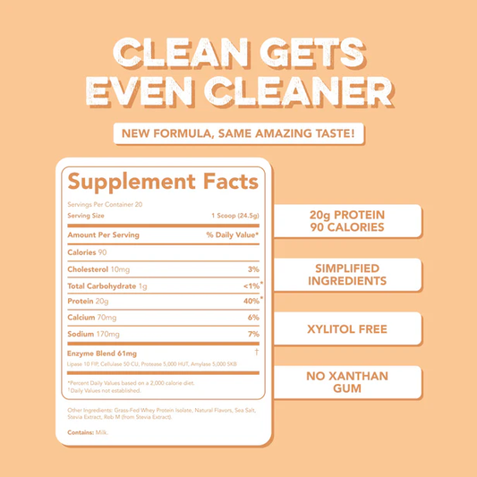 CSE - Coconut Cream Protein Powder - 20 serving bag