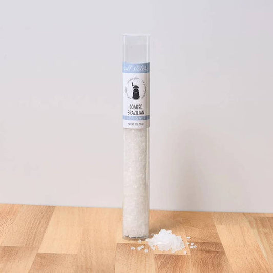 Coarse Brazilian Sea Salt 4 oz. Tube