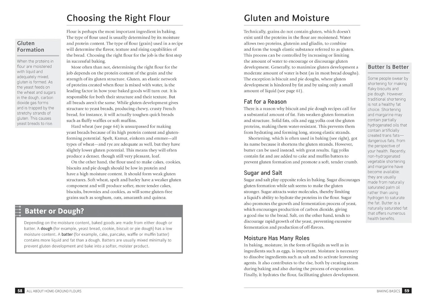 The Essential Home-Ground Flour Book by Sue Becker FREE Media Mail Shipping