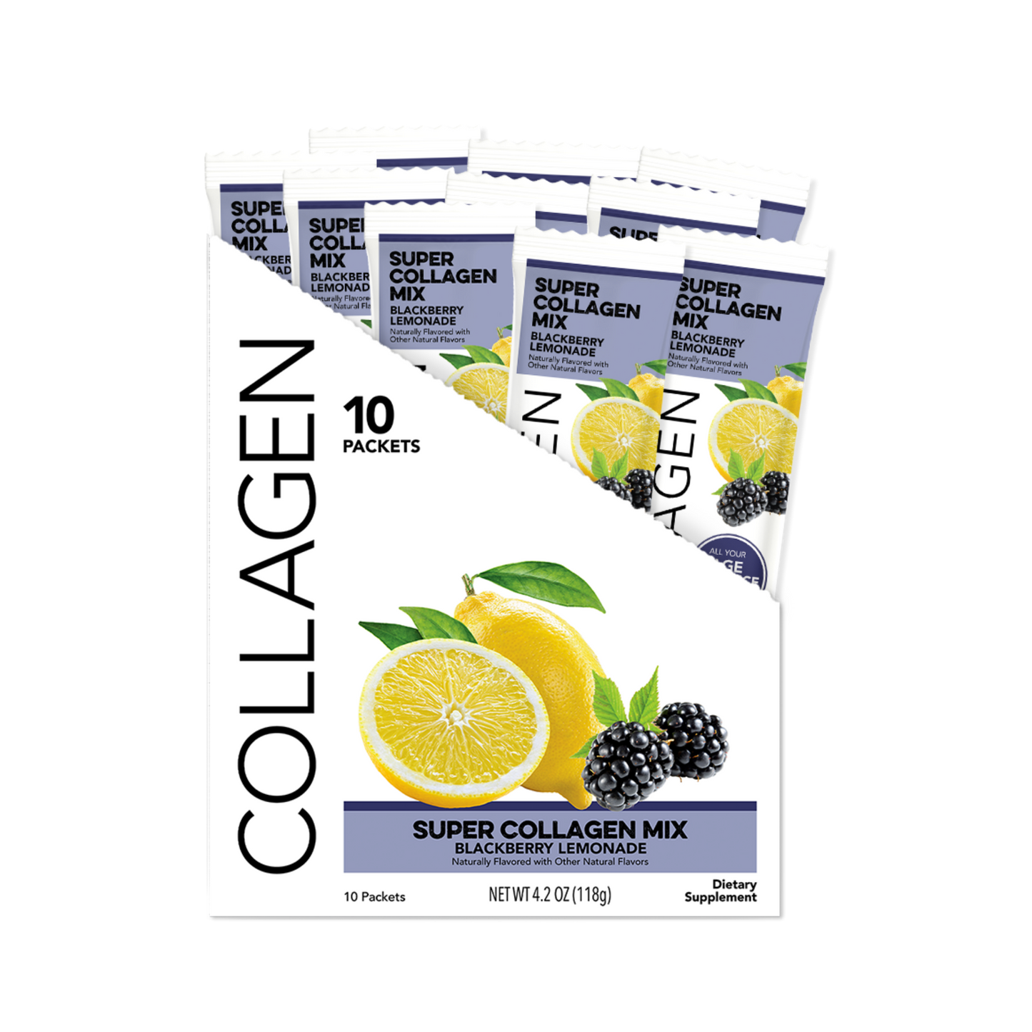 CSE - Blackberry Lemonade Super Collagen Mix - single serve pack