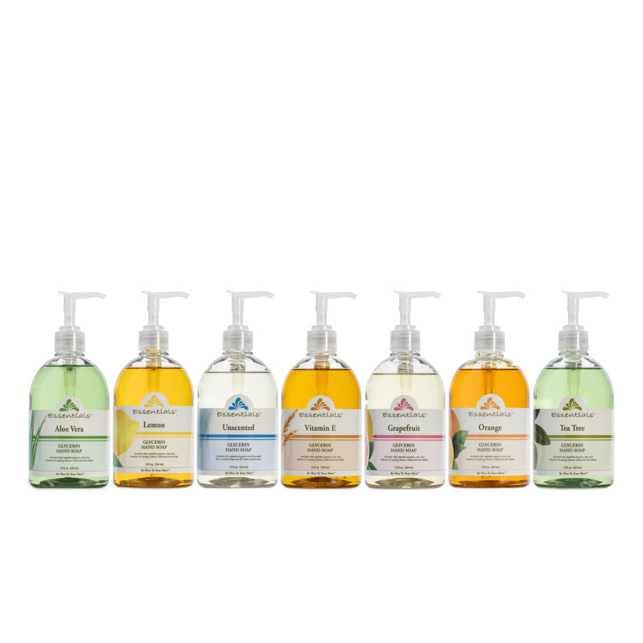 Vitamin E Glycerine Hand Soap 12 oz by Clearly Natural