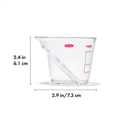 Mini Angled Measuring Cup - 4 Tbs. Max