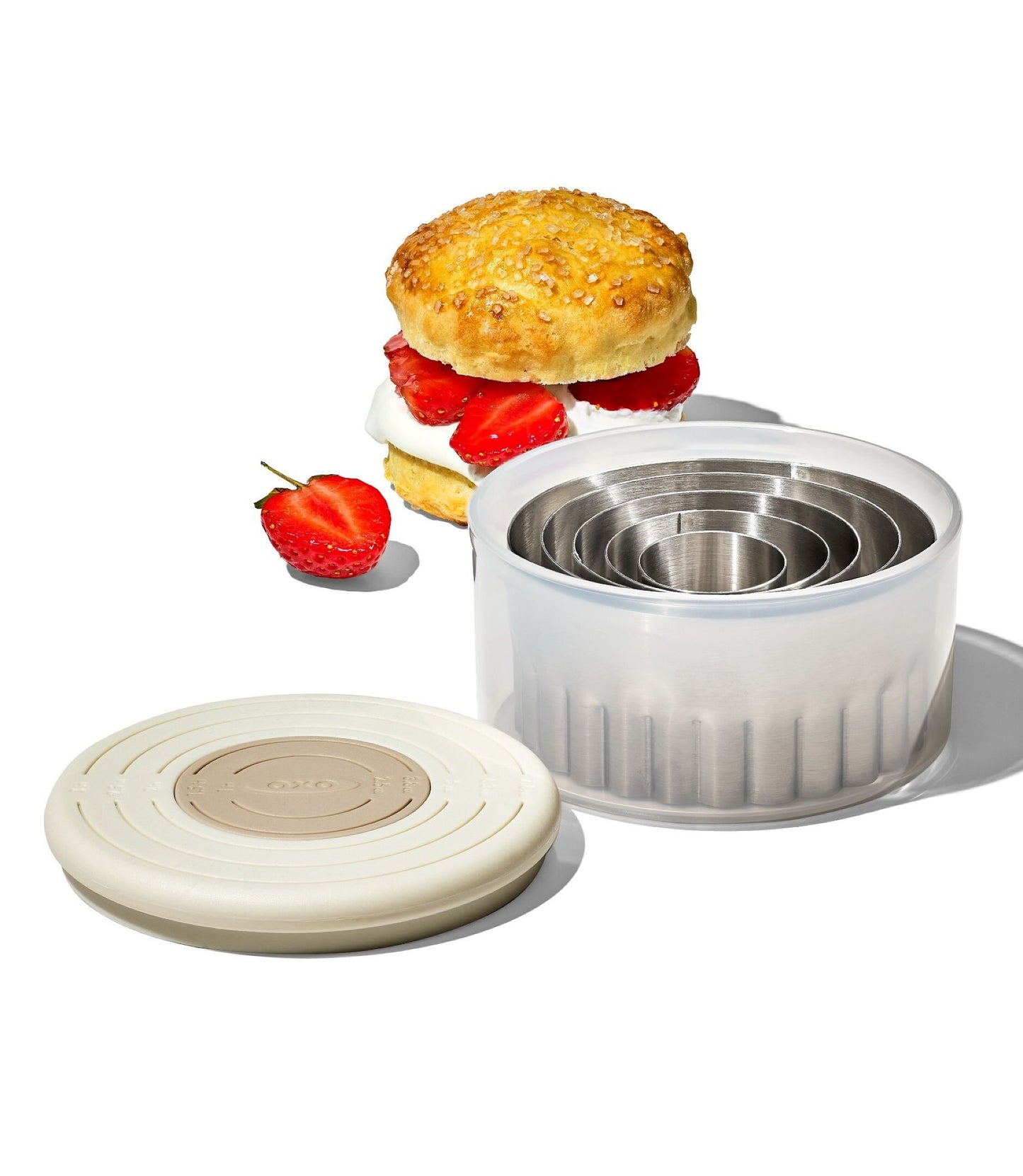 OXO Cookie / Biscuit Cutter Set - Double-Sided