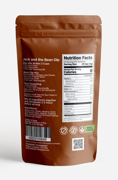 Jack and the Bean Dip 2oz.