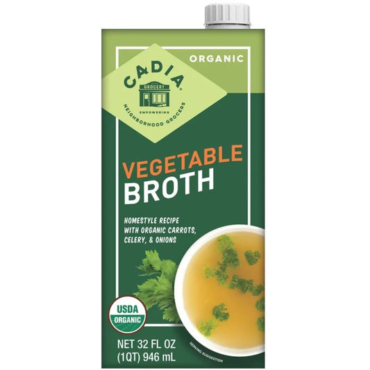 Cadia Vegetable Broth ORGANIC 32oz