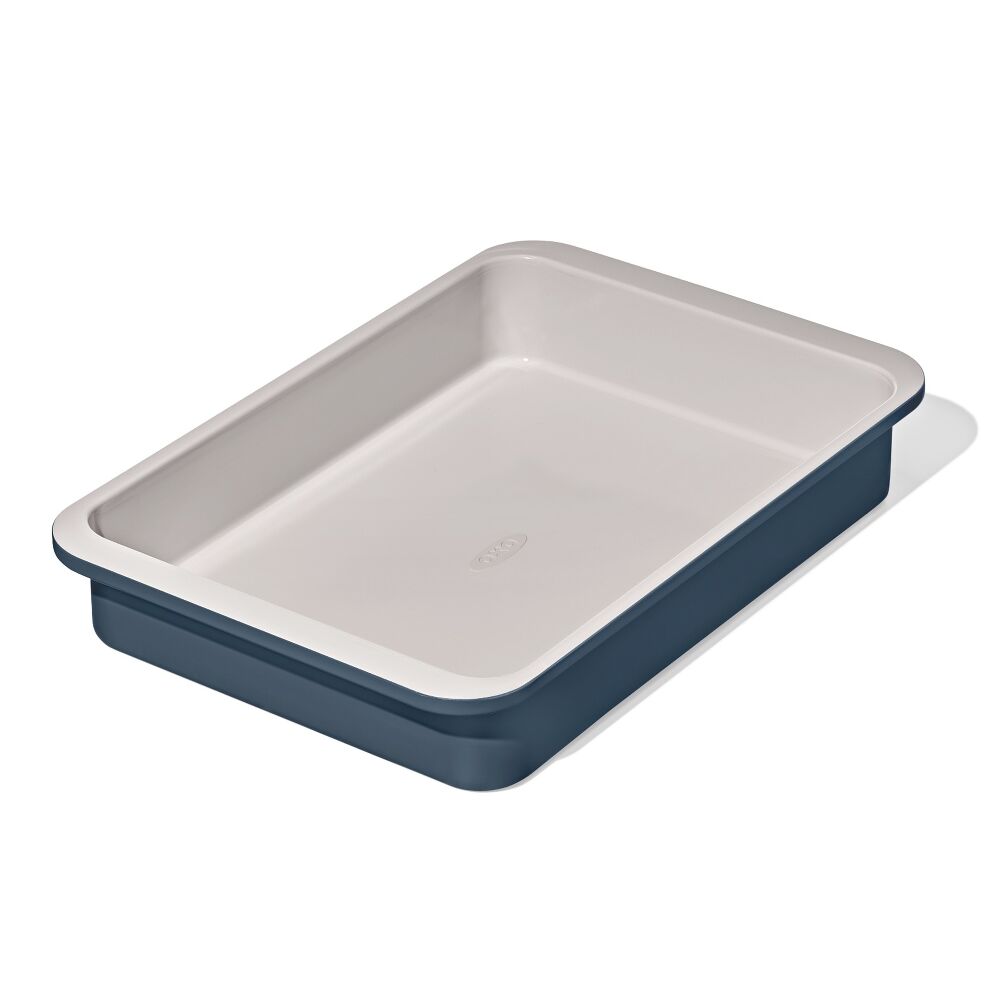 OXO - PRO CERAMIC 9 X 13 IN CAKE PAN - STORM BLUE