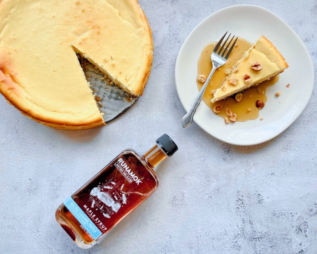 Salted Caramel Non-Organic Maple Syrup 8.45 fl. oz. -250ml