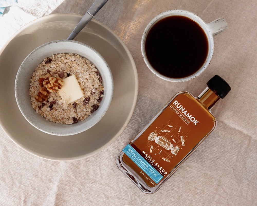 Salted Caramel Non-Organic Maple Syrup 8.45 fl. oz. -250ml