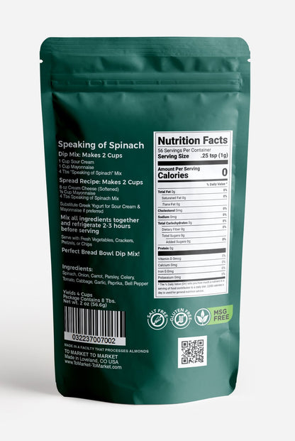 Speaking of Spinach 2oz.