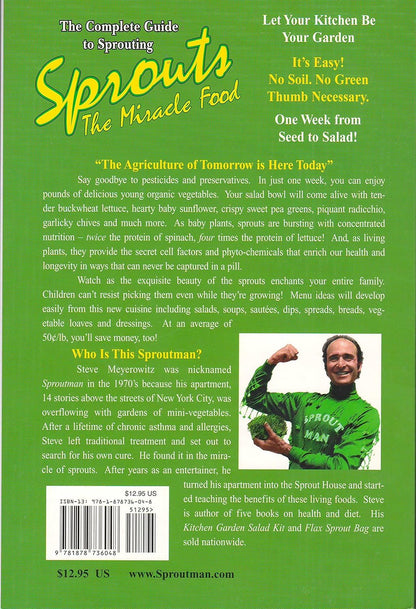 Sprouts, The Miracle Food by Steve Meyerowitz