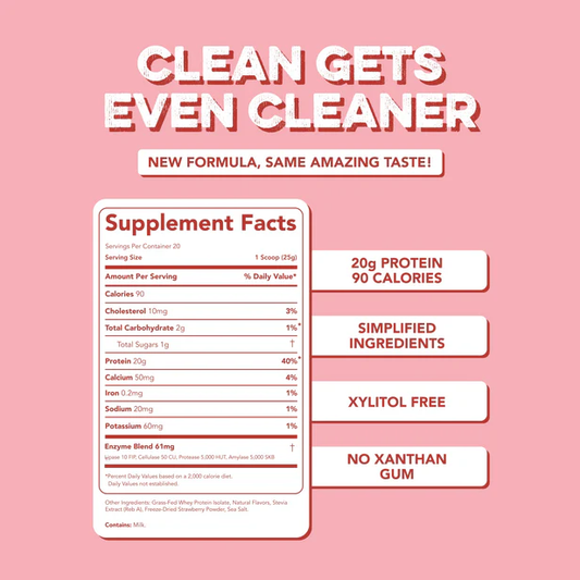 CSE - Strawberry Cheesecake Protein Powder - 20 serving bag
