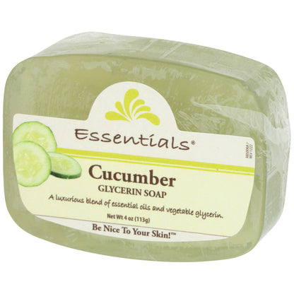 Cucumber Glycerine Bar Soap 4oz.