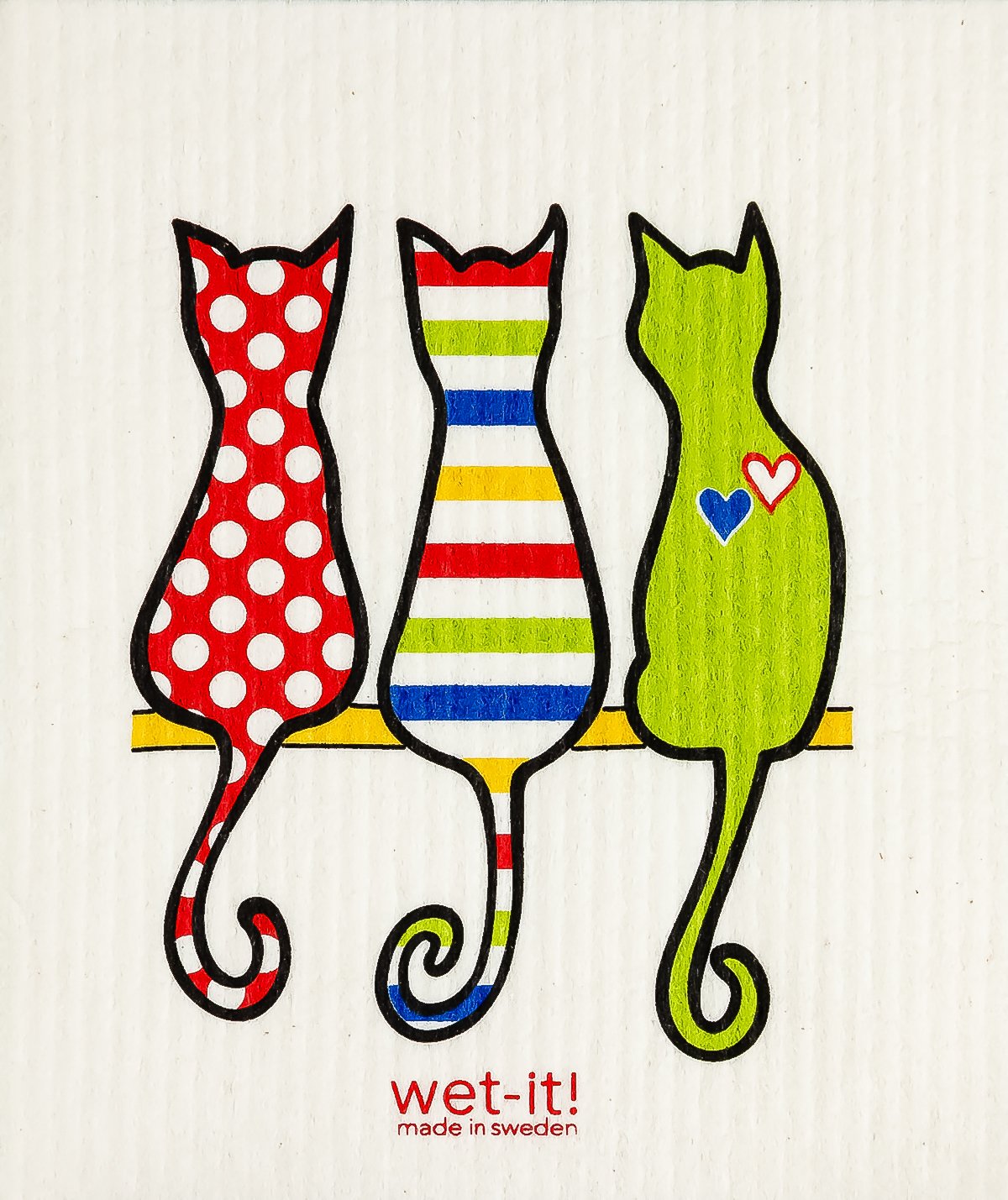 Wet-it! Swedish Cloth - Cat Lover 6.75in.x8in.